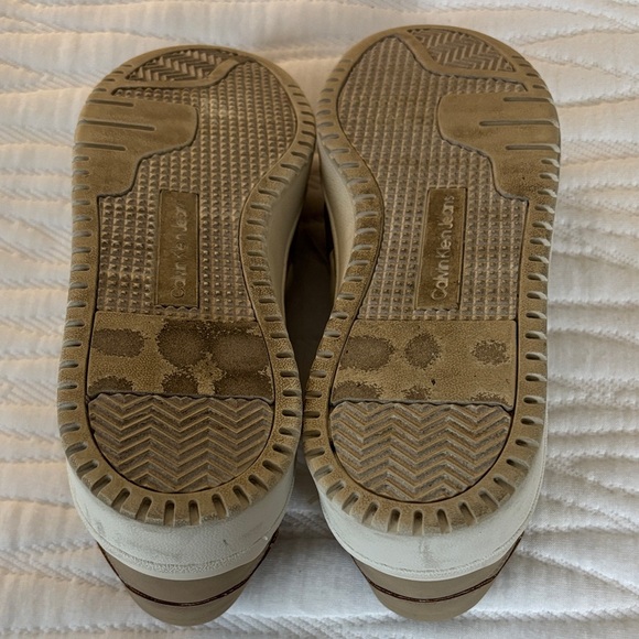 Calvin Klein Jeans White and Tan Sneakers size 8.5 - Picture 8 of 8